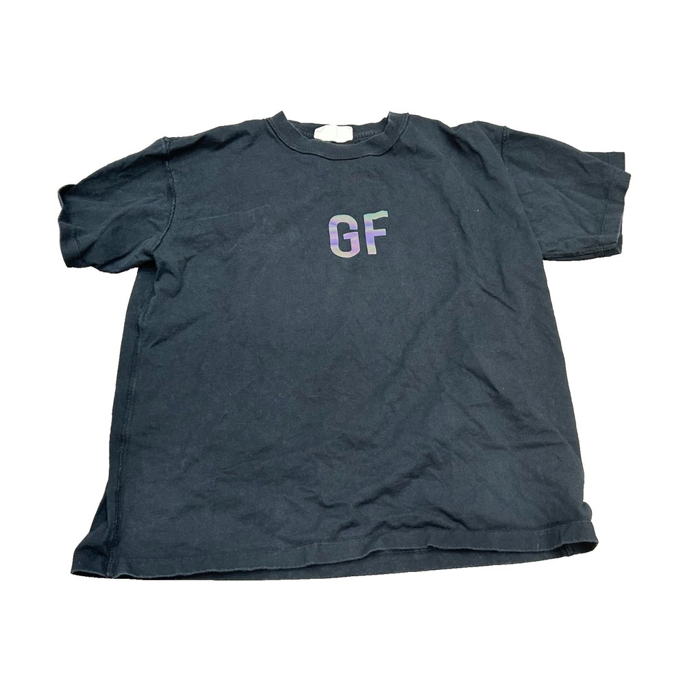 Fear Of God Essentials T‎ Shirt Mens Small Black Graphic Logo Streetwear